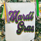 Mardi Gras Door Banner