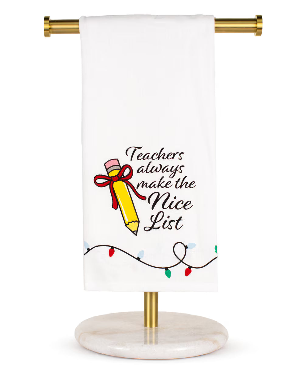On The Nice List Hand Towel
