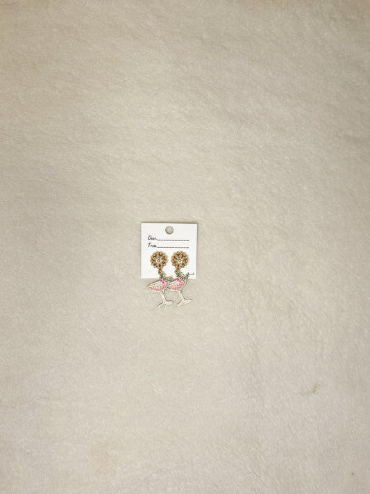 Mistletoe Martini Earrings