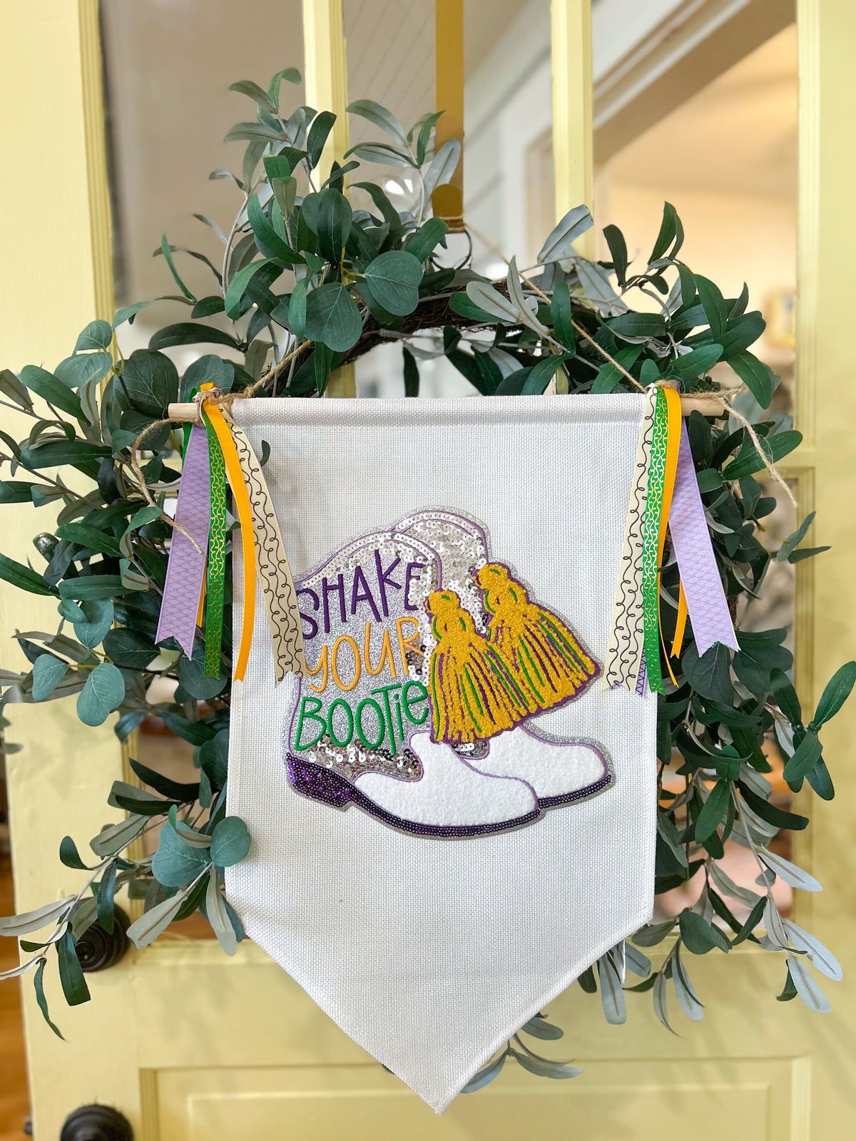 Shake Your Bootie Door Banner