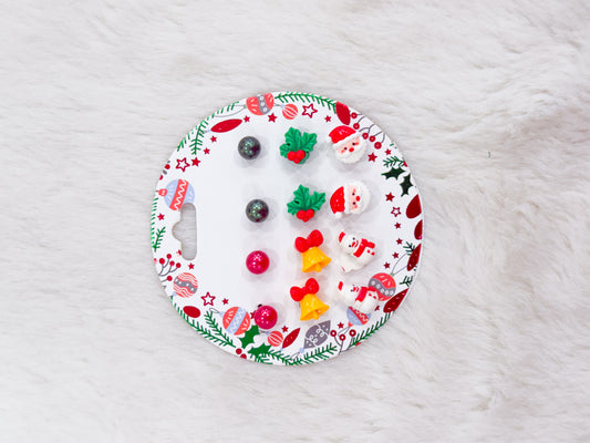 Christmas Earrings Set- Jingle Bells