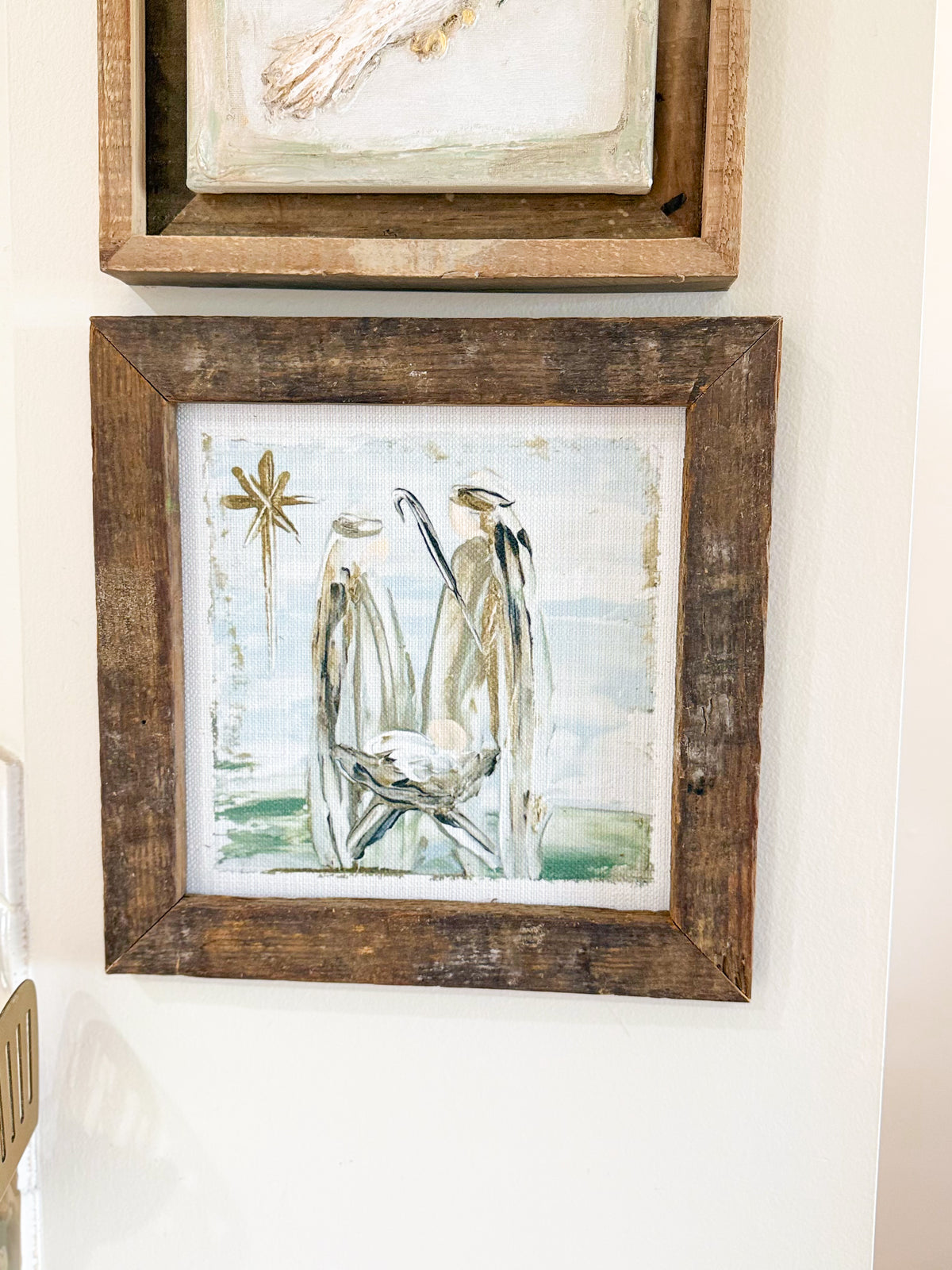 Chosen Family Joseph & Mary 02 Framed Art 12x12
