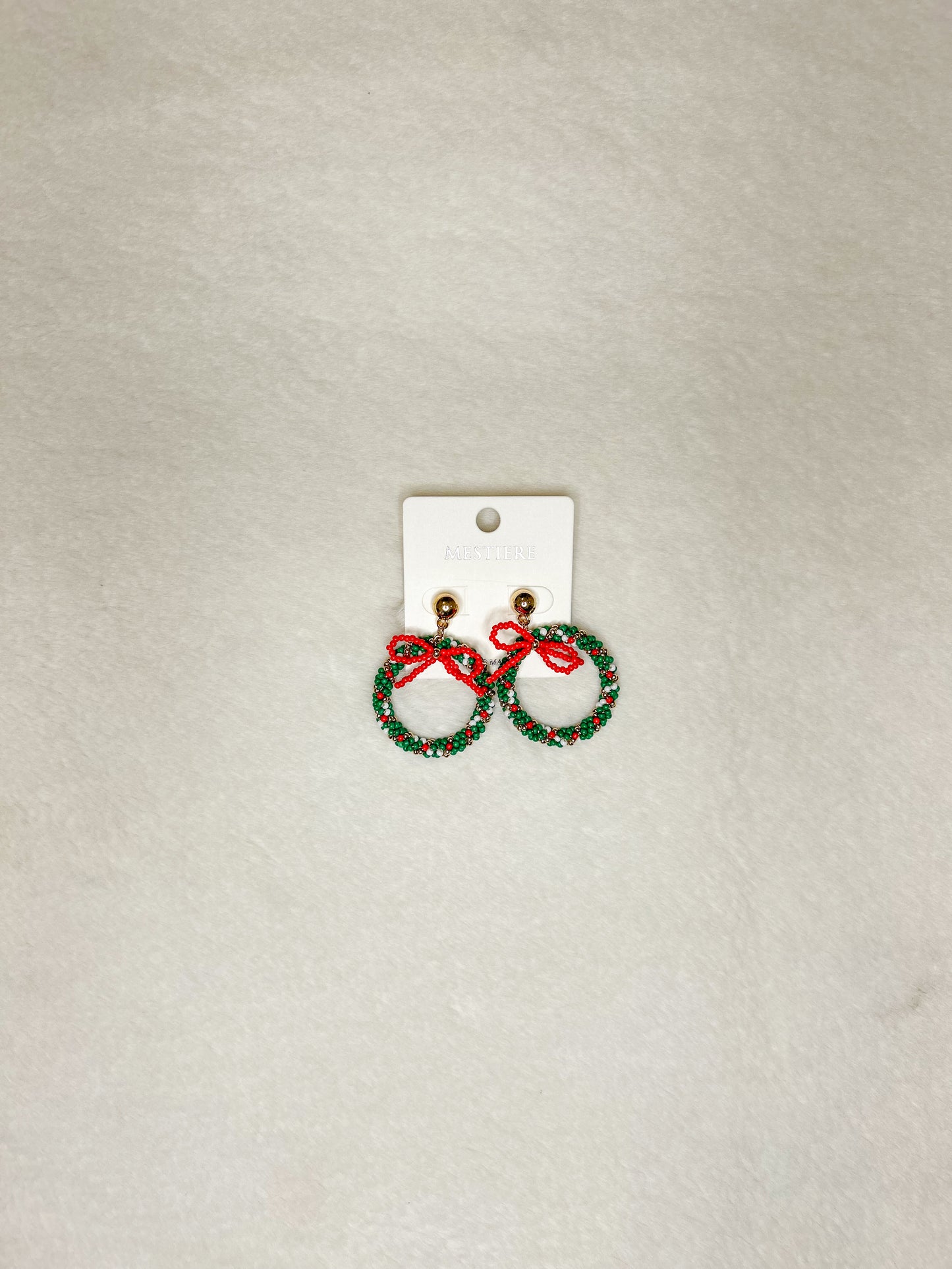Yuletide Wreath Earrings