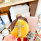 Cross Holy Water Container-Chocolate Lace