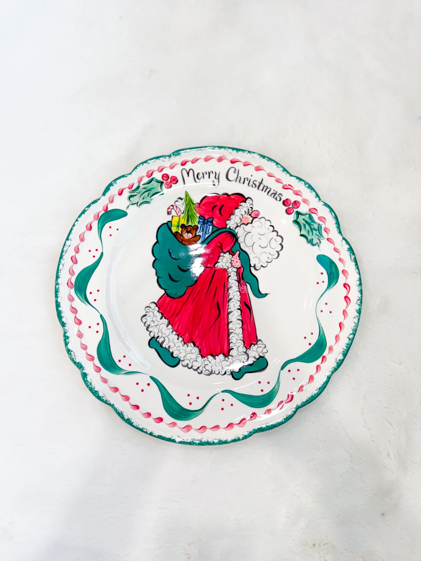 The Christmas Greetings Dish