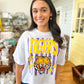 Transfer- Star Tiger Distressed Purple/Gold