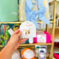 Open Book Med Pin/3Charm: Dancer, St Sebastian, Ballet Shoes