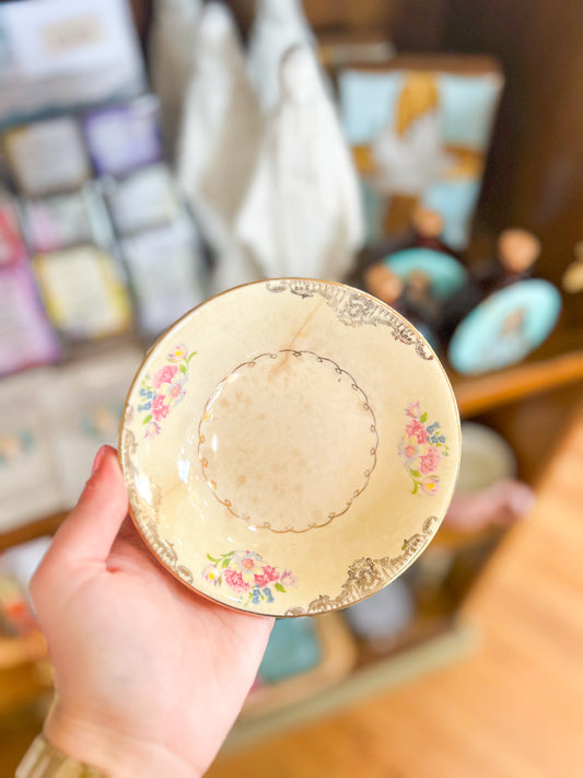 Gold Lynn Catchall Bowl