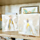 Gospel News 6X6 Angel In Heaven Canvas Art