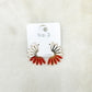#1 Fan Football Stud Earrings