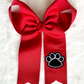 Maria Hanging Bow with Paw Print