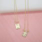 18K Gold Filled Devotional Scapulars Necklace