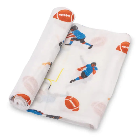 Lolly Banks Football Swaddle