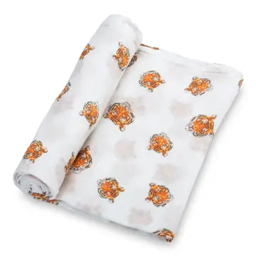 Lolly Banks Tiger Head Swaddle