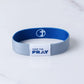 LARGE Tap To Pray™ Wristbands - Navy & Grey