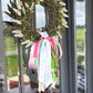 Cracks, Dots, Bams Wreath Sash