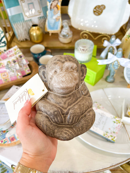 Vintage Isabel Bloom Monkey Sculpture