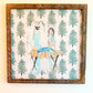 Christmas Tree Nativity Framed Art 24x24