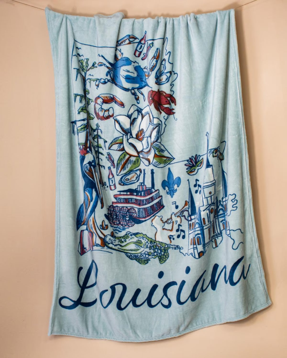 Coastal Louisiana Throw 50x60