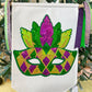 Mardi Gras Mask Door Banner