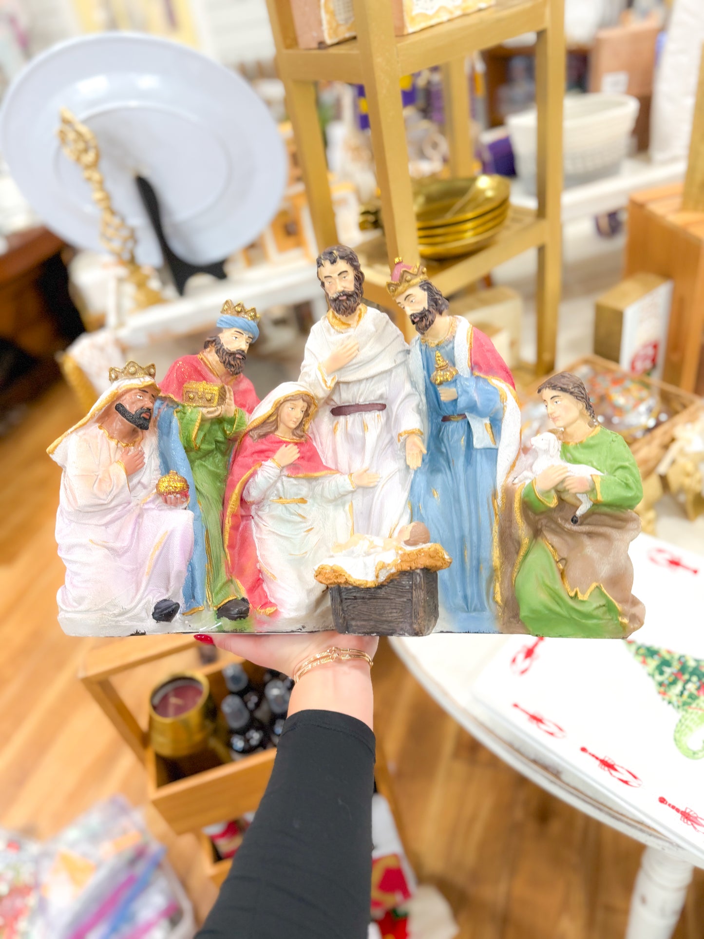 Gilded Nativity of Peace