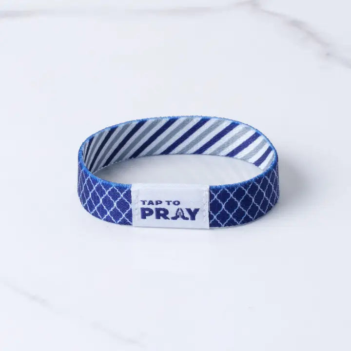 MEDIUM Tap To Pray™ Wristbands - Graphite & Ink