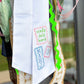Cracks, Dots, Bams Wreath Sash