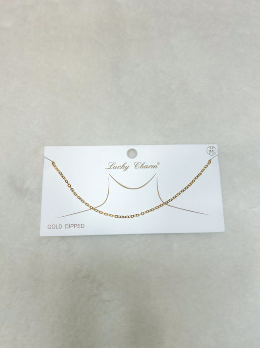 Bria Gold Chain Necklace
