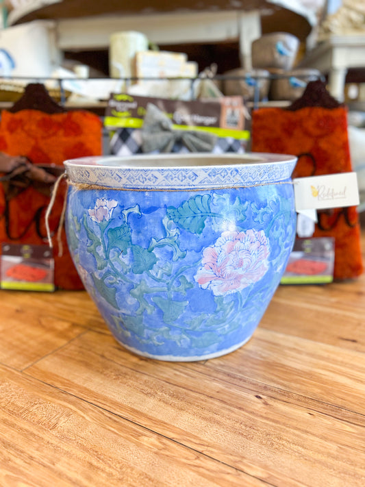 Blue Garden Planter