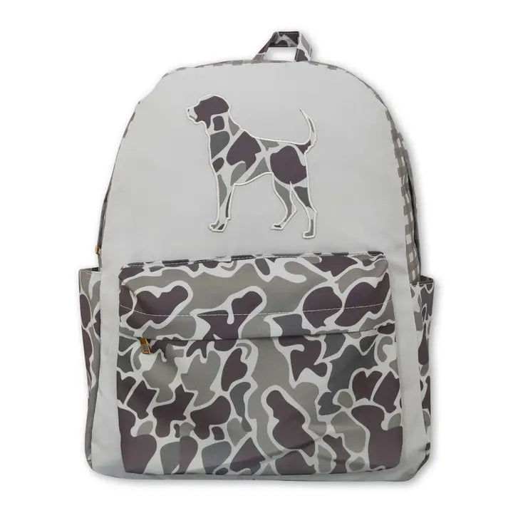Hunt Dog Camo Kids Boys Backpack