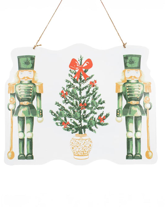 Watercolor Nutcracker Door Hanger
