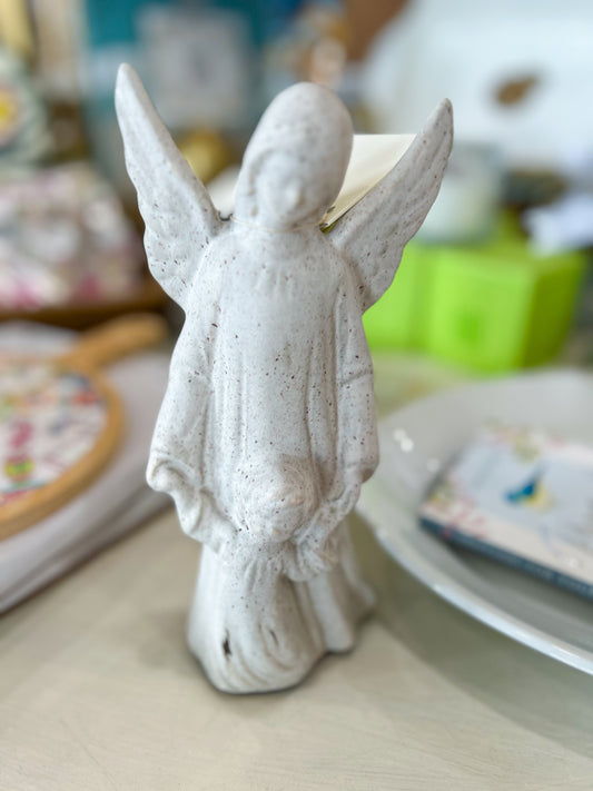 Guardian Angel with Child Figurine