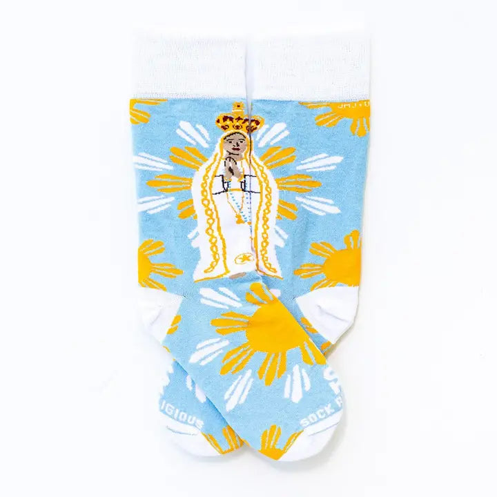 Our Lady of Fatima Socks- Adult