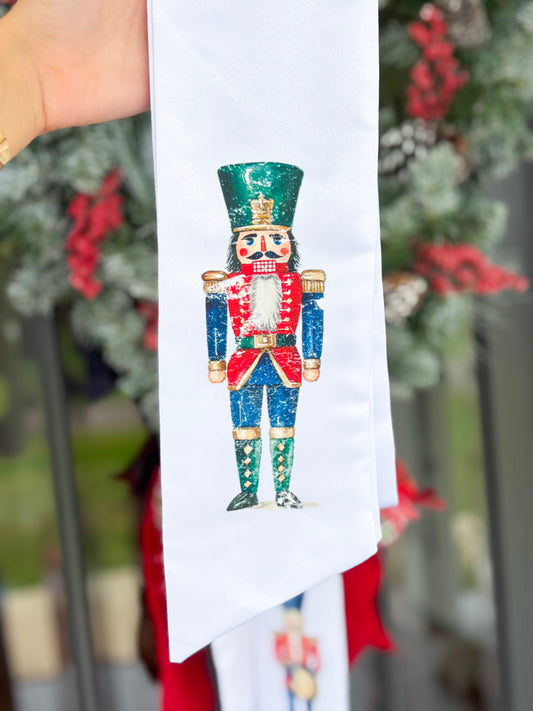 Chester Nucracker Wreath Sash