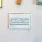Gathered in His Name- Last Super on 5x7 Pastel Blue Canvas