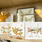 Gospel News 4X4 Baby Jesus in Manger Canvas Art