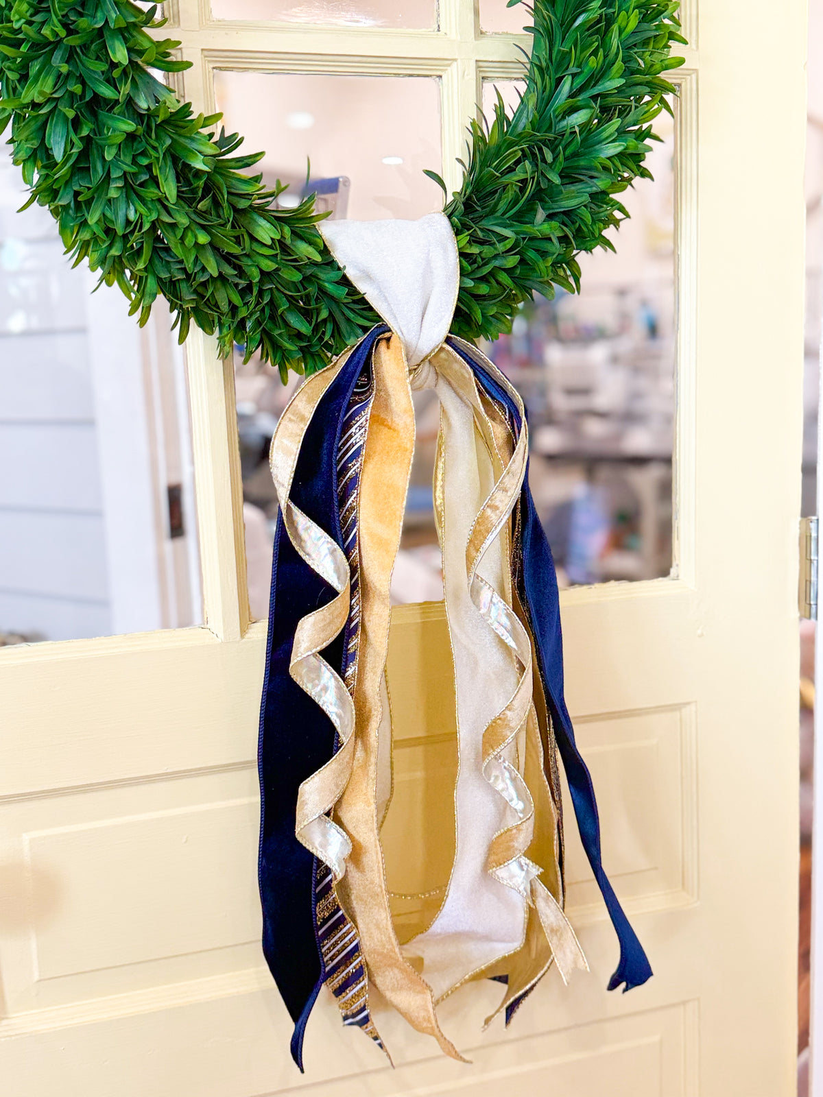 Trojan Spirit Wreath Tails/ Streamer Style
