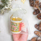 Floral Noel Drum Ornament