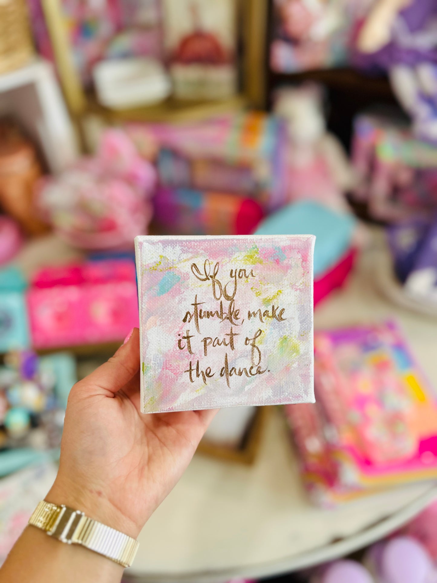 4x4 If You Stumble Canvas Art