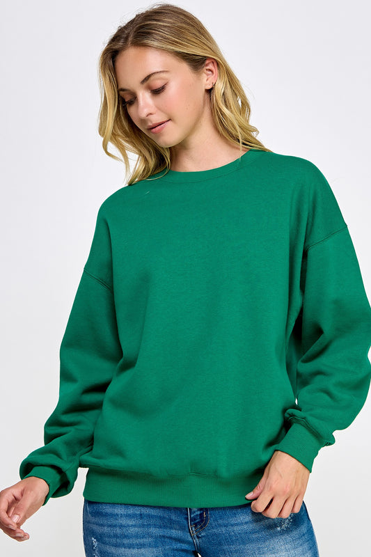 Reflex Oversized Crewneck Sweatshirt - T080