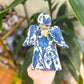 Wooden Floral Angels