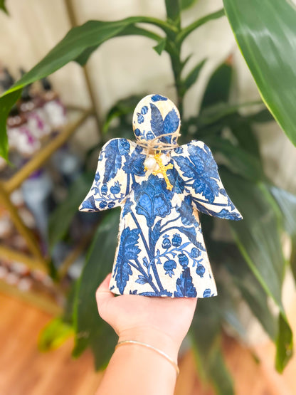 Wooden Floral Angels