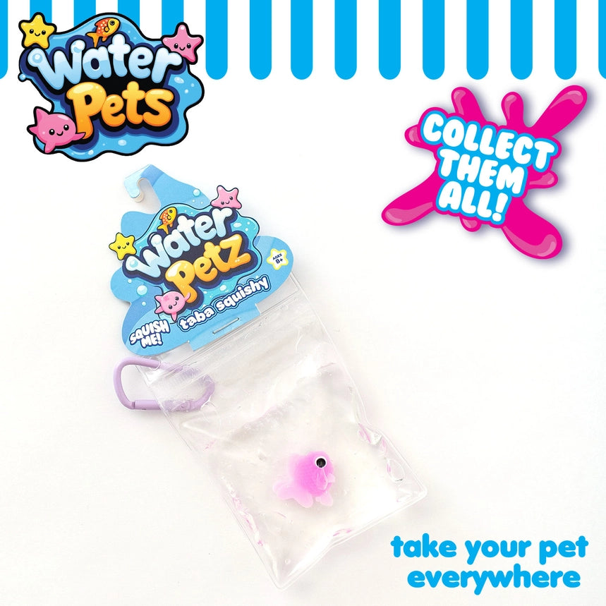 Taba Squishy Mushmeez Water Pets Fish Sensory Toy