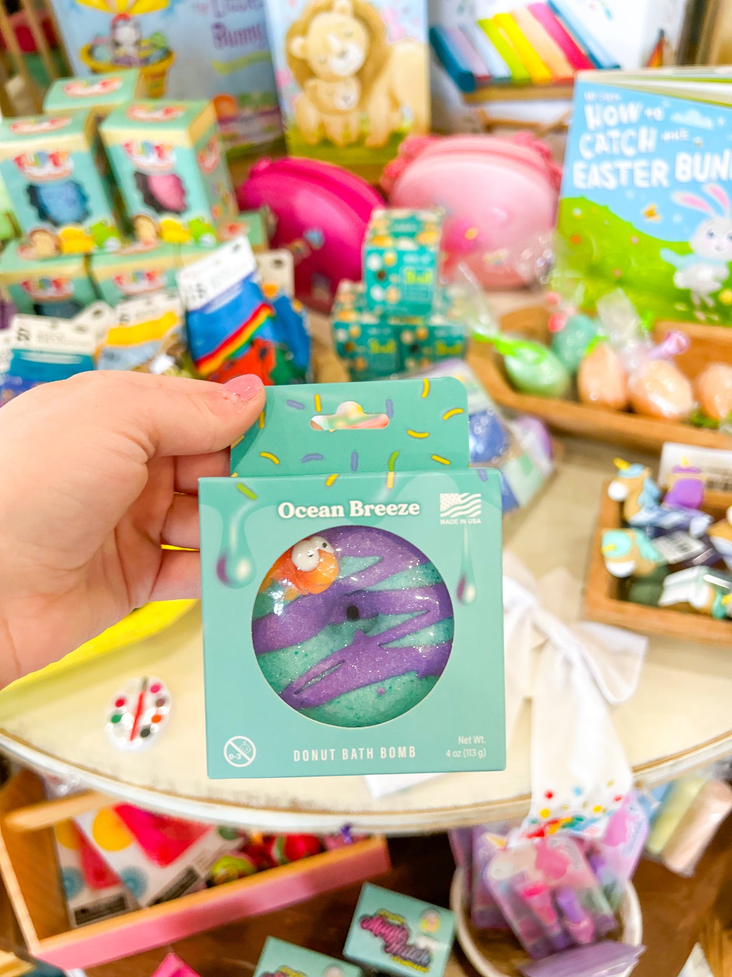 Ocean Breeze Donut Bath Bomb