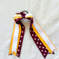 Friday Night Maroon/Gold Streamer