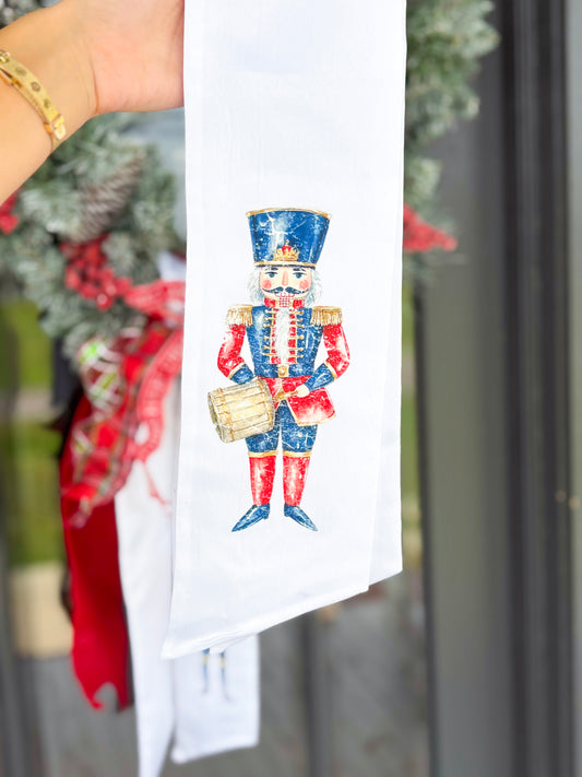 Louis Nucracker Wreath Sash