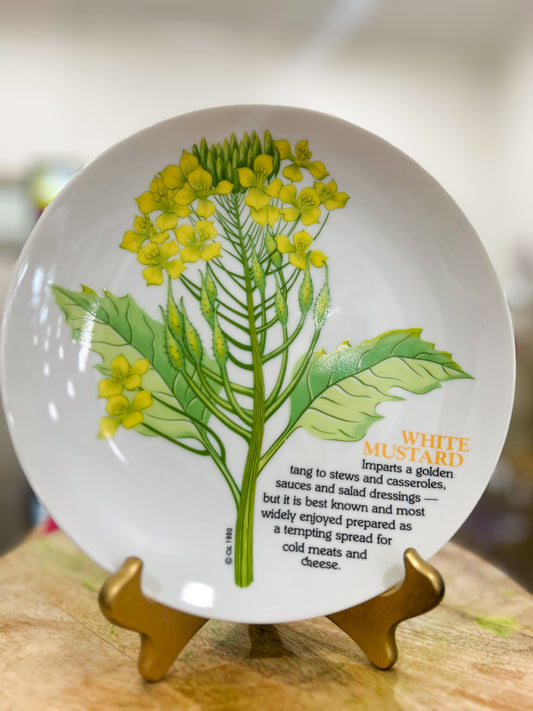 The White Mustard Plate