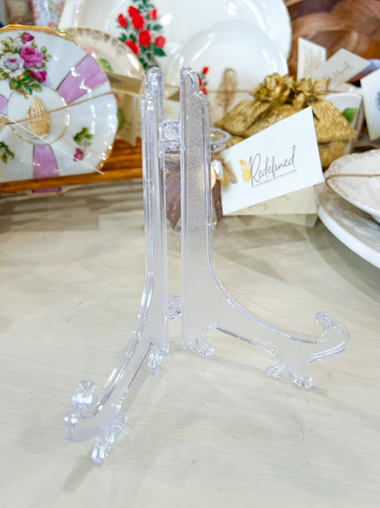 7" Clear Easel