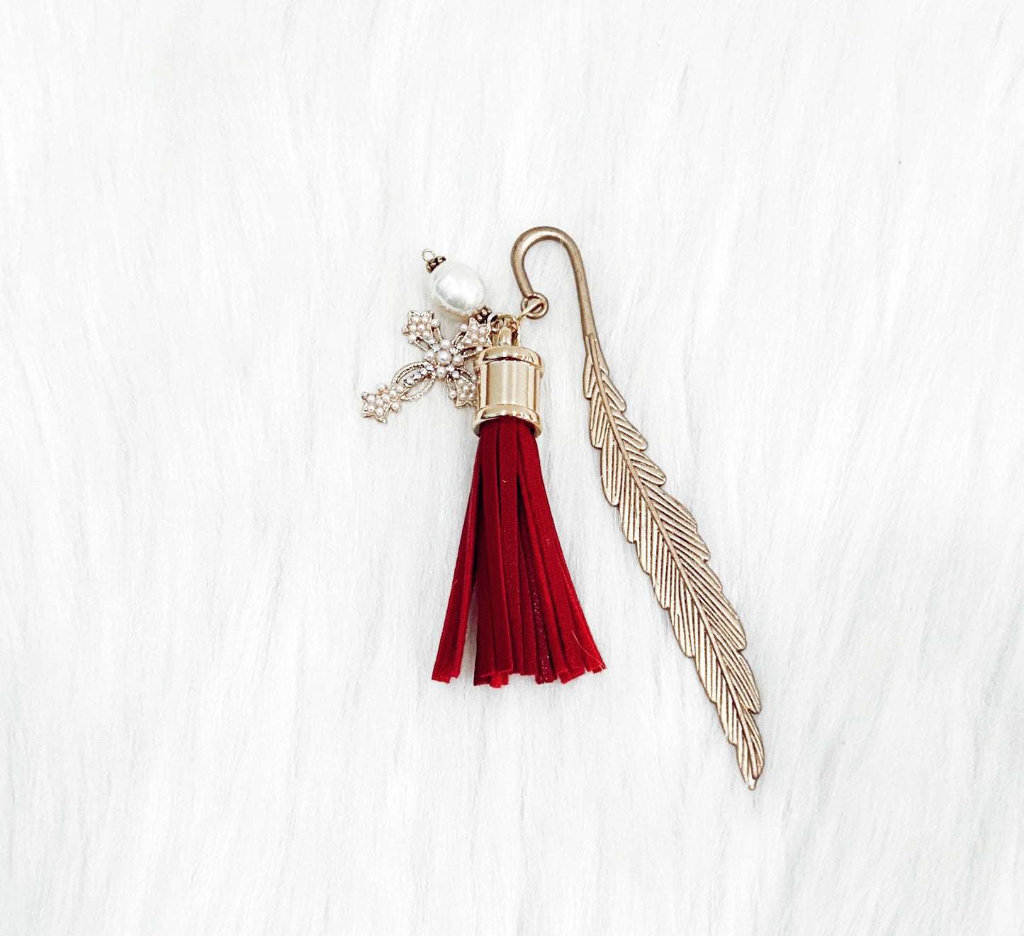 Feather Tassel Bookmark