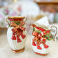 Vintage Christmas Bow Vase